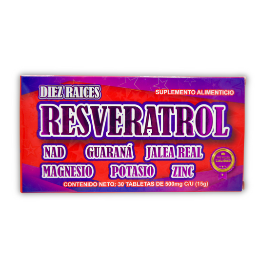 Resveratrol C/30 Tabletas