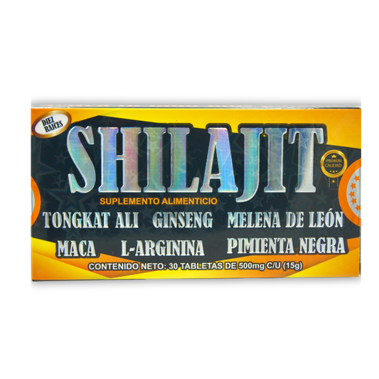 Shilajit C/30 Tabletas