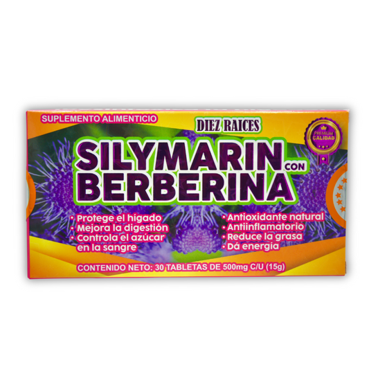 Silymarin con Berberina C/30 Tabletas